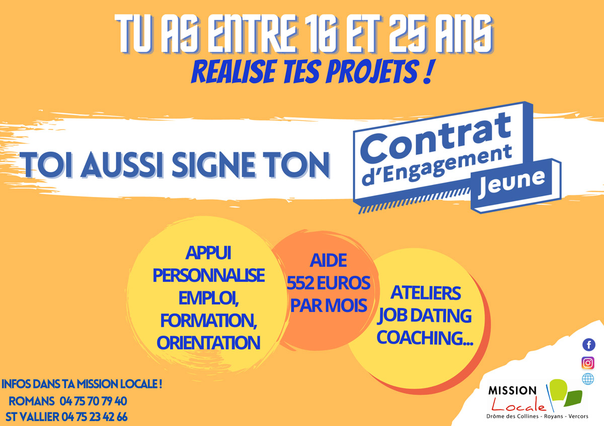 contrat d'engagement jeune